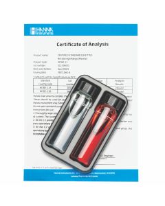 Set i kontrollit të kalibrimit të kontrolluesit të nitrateve të larta detare HI782-11