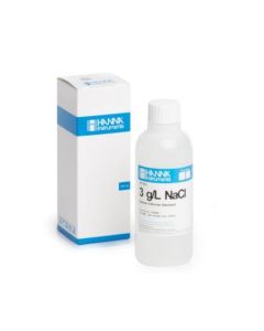 Tretësirë standarde 3,0 g/L NaCl (shishe 230 ml) - HI7083M